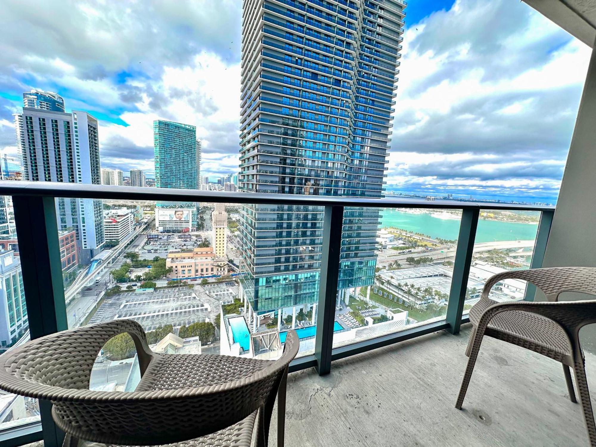 Luxury Loft - Free Parking - Ocean View - Brickell Downtown Apartment Маями Екстериор снимка