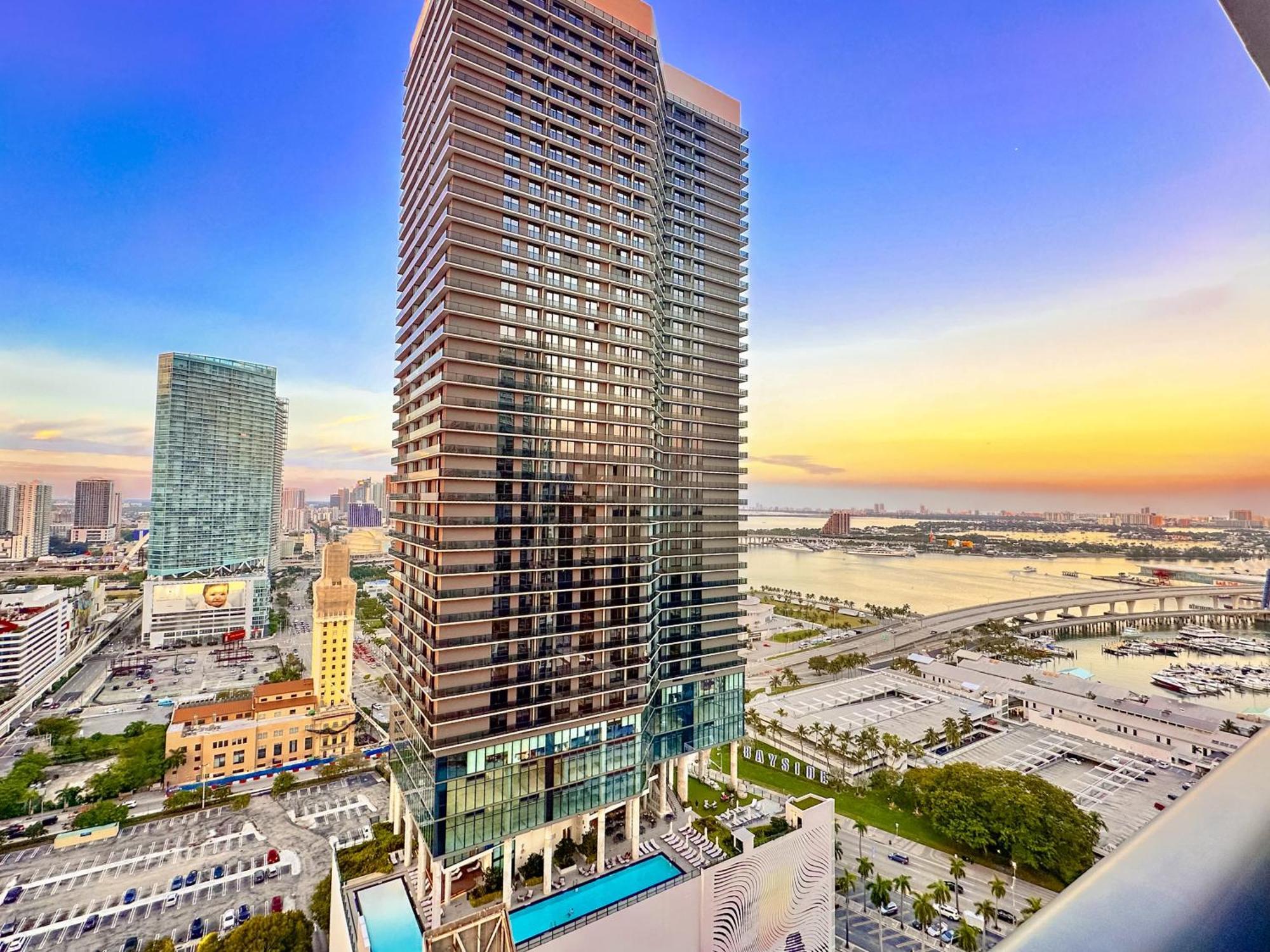 Luxury Loft - Free Parking - Ocean View - Brickell Downtown Apartment Маями Екстериор снимка