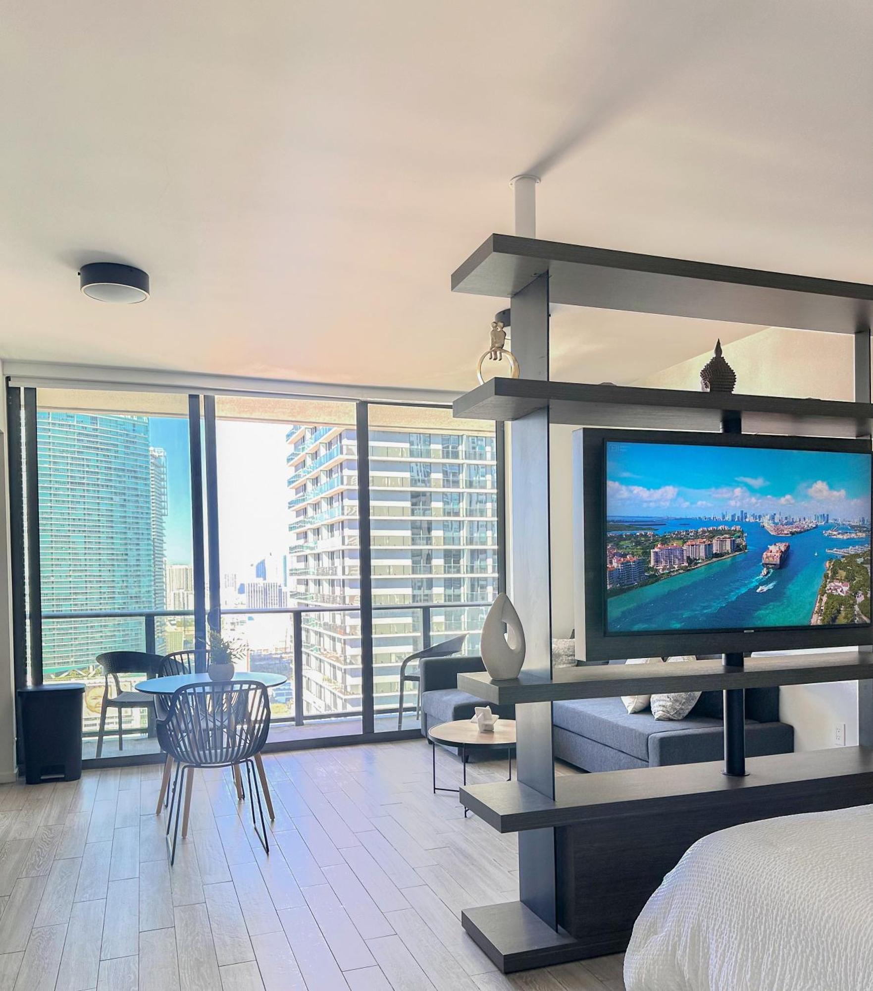 Luxury Loft - Free Parking - Ocean View - Brickell Downtown Apartment Маями Екстериор снимка