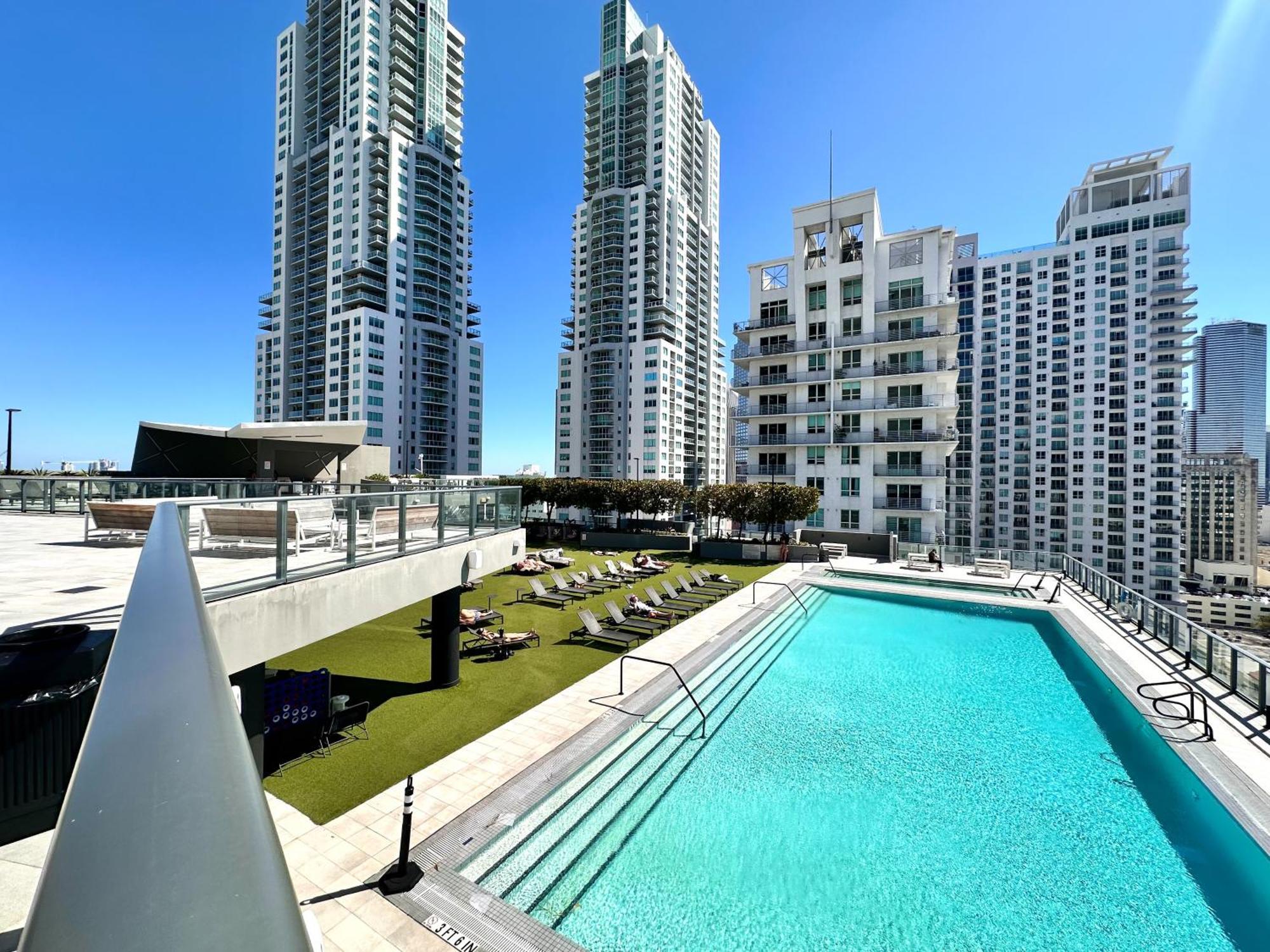 Luxury Loft - Free Parking - Ocean View - Brickell Downtown Apartment Маями Екстериор снимка