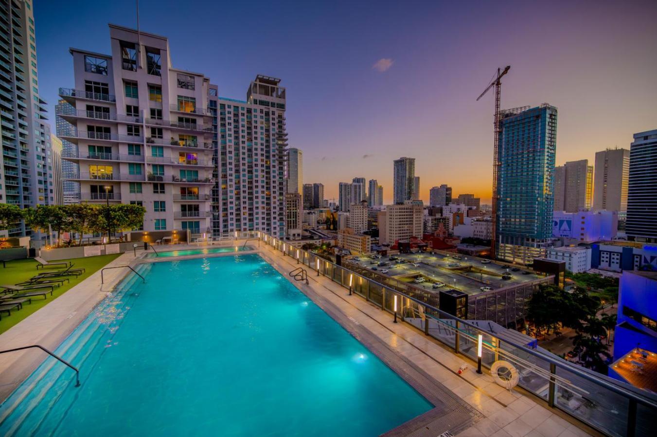 Luxury Loft - Free Parking - Ocean View - Brickell Downtown Apartment Маями Екстериор снимка