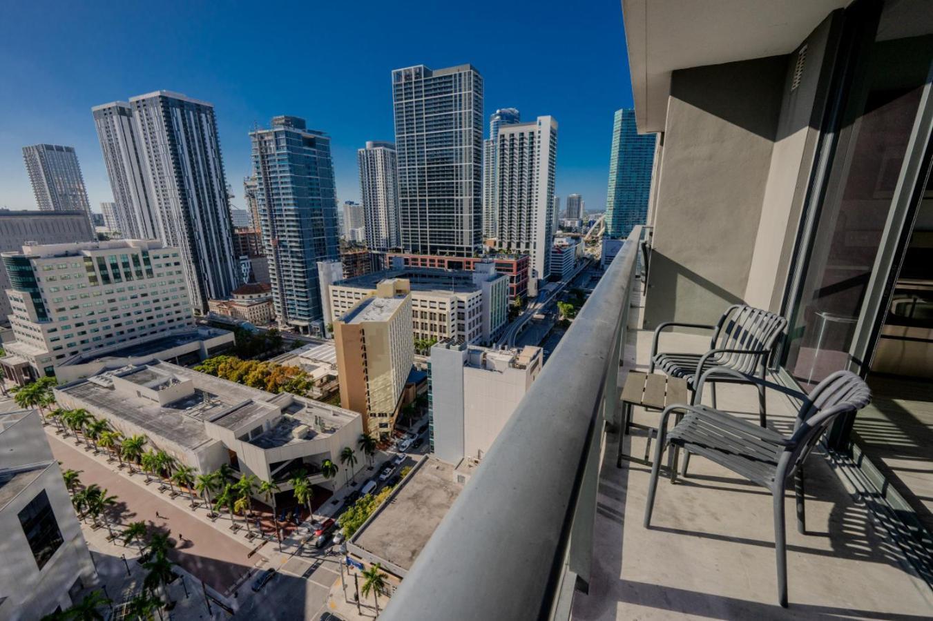 Luxury Loft - Free Parking - Ocean View - Brickell Downtown Apartment Маями Стая снимка