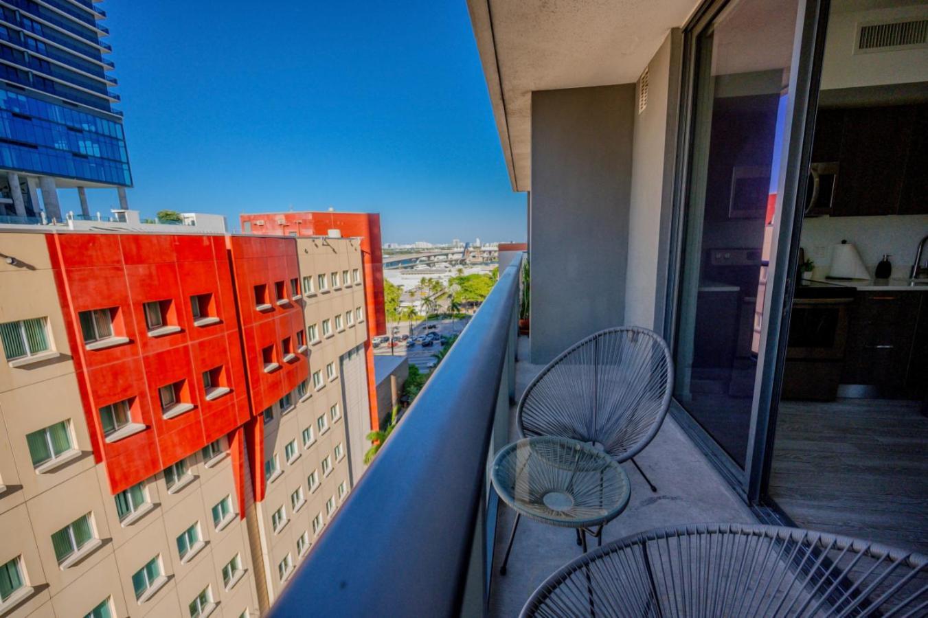 Luxury Loft - Free Parking - Ocean View - Brickell Downtown Apartment Маями Стая снимка