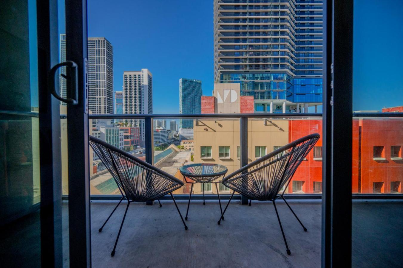 Luxury Loft - Free Parking - Ocean View - Brickell Downtown Apartment Маями Стая снимка