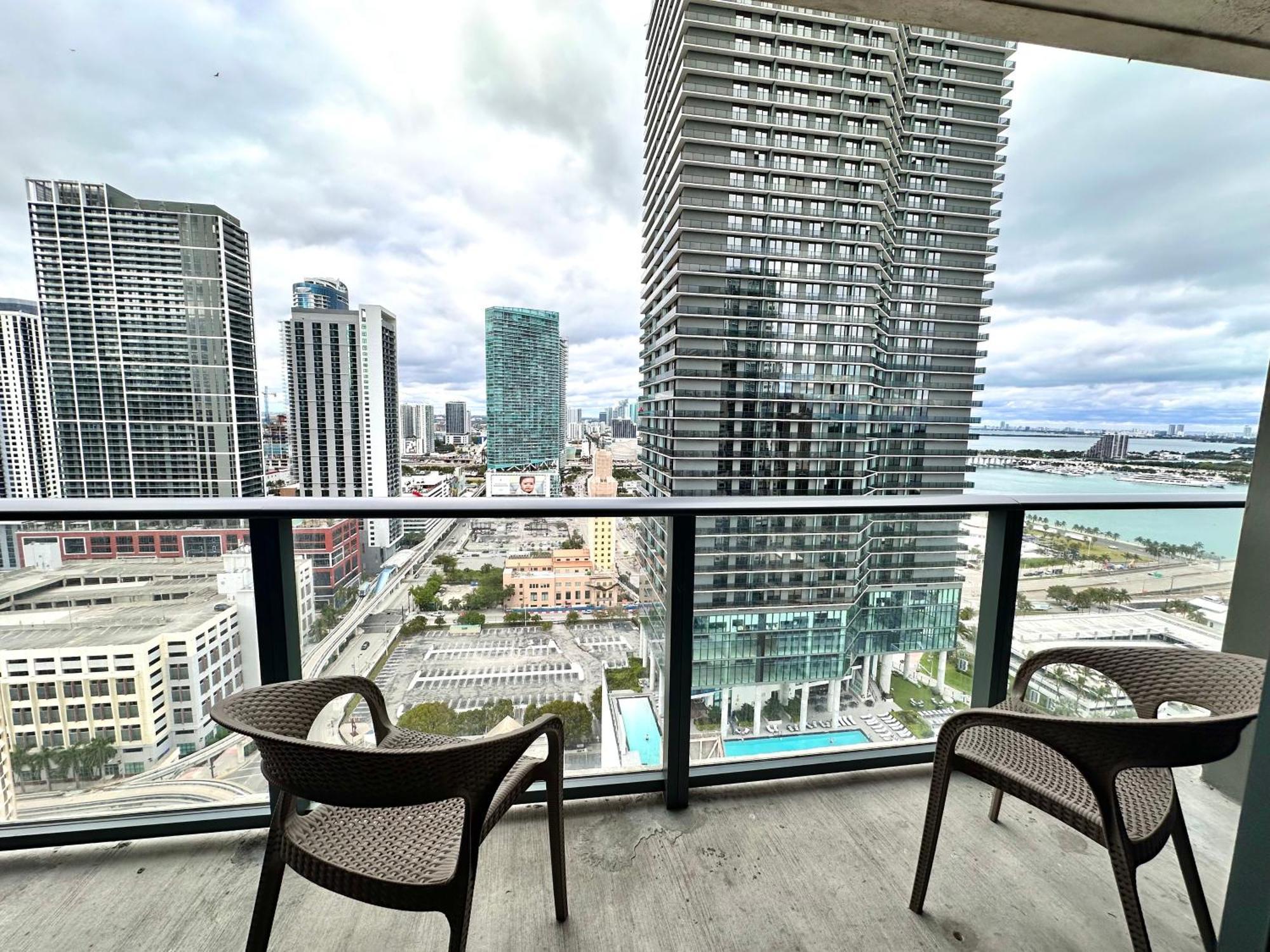 Luxury Loft - Free Parking - Ocean View - Brickell Downtown Apartment Маями Стая снимка