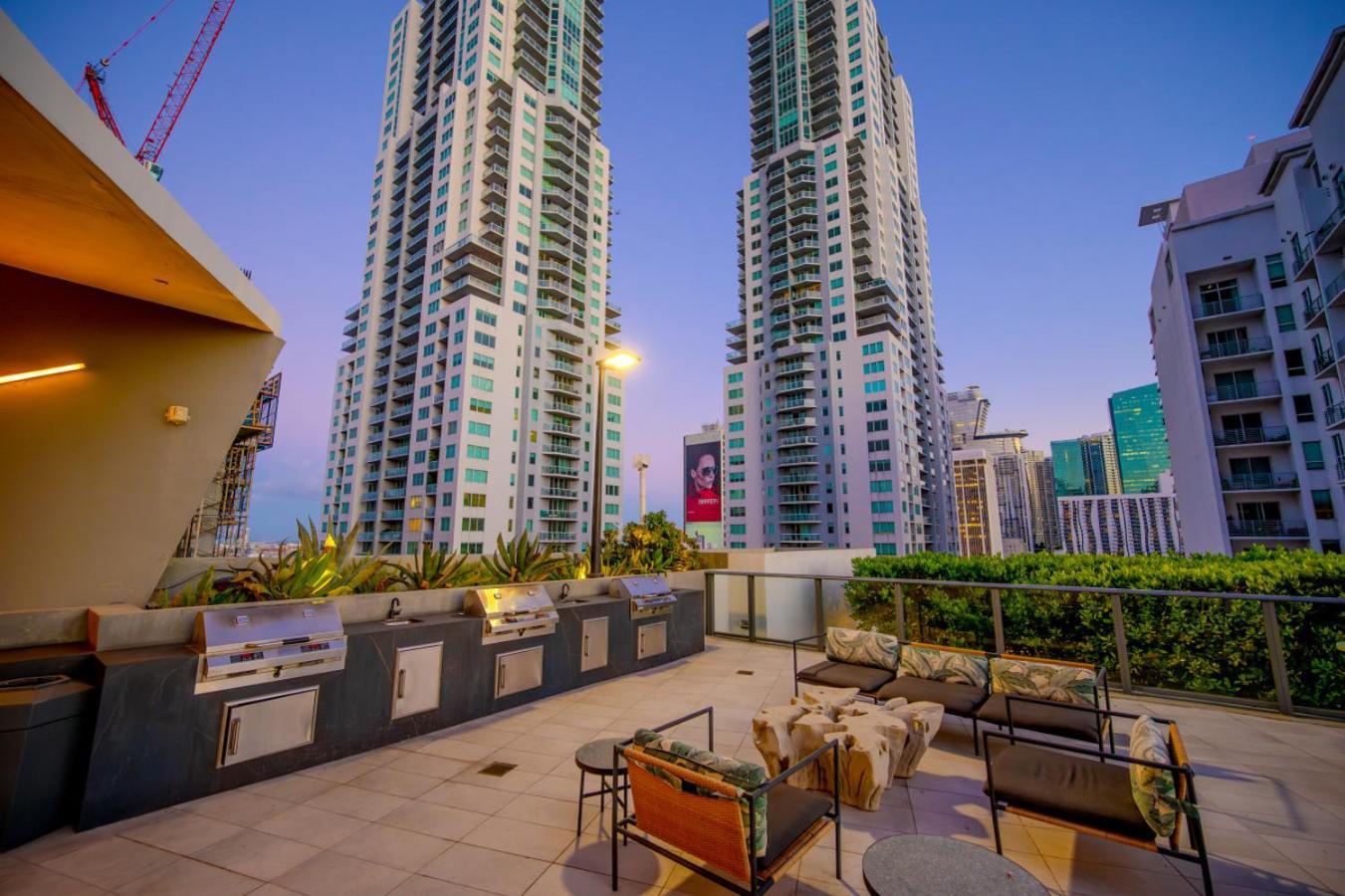 Luxury Loft - Free Parking - Ocean View - Brickell Downtown Apartment Маями Екстериор снимка