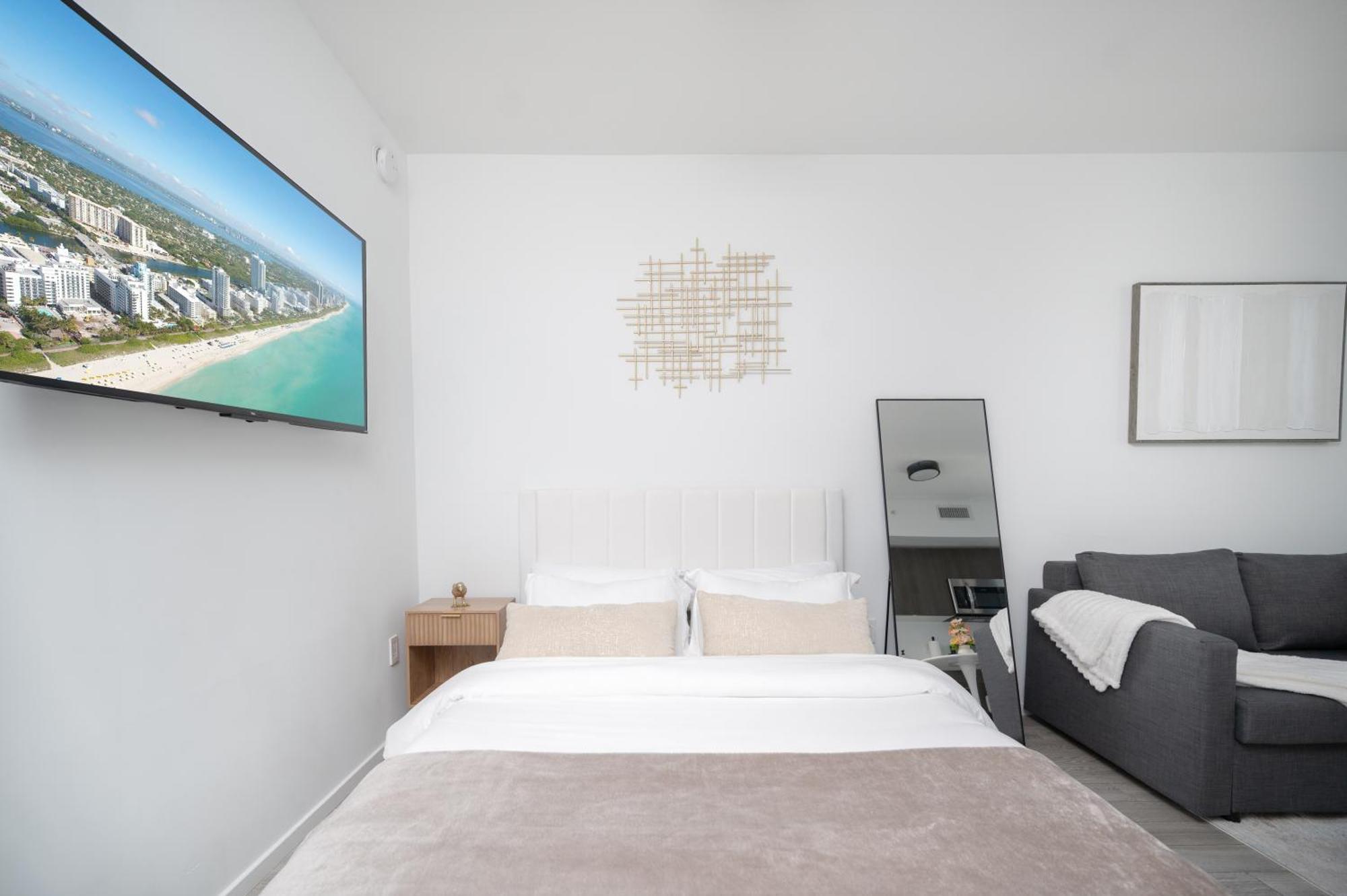 Luxury Loft - Free Parking - Ocean View - Brickell Downtown Apartment Маями Екстериор снимка